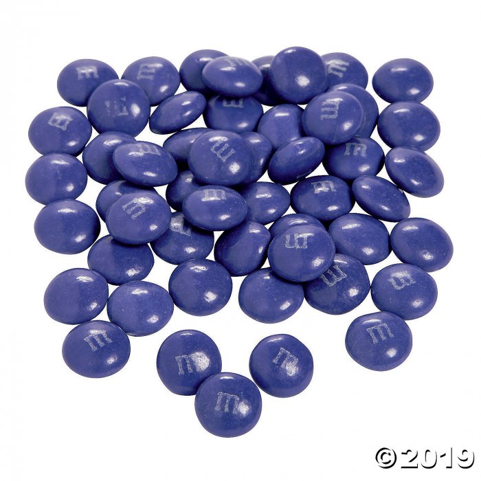 5 lb Light Purple M&Ms Chocolate Bulk Candy - 2,500 pcs 