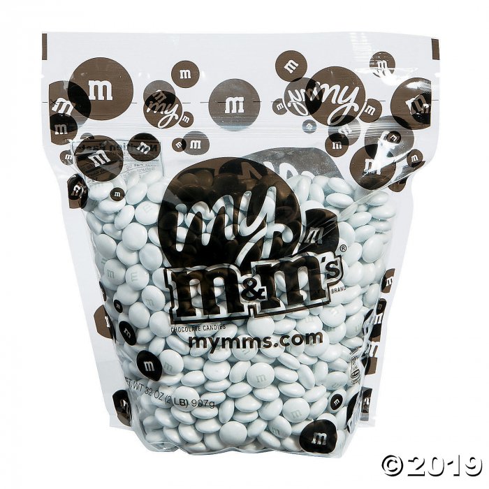 Bulk M&M's® Chocolate Candies - Pearl Shimmer (1000 Piece(s))