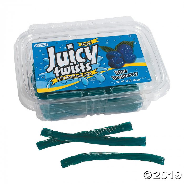 Juicy Twists® Blue Raspberry Licorice Candy (66 Piece(s))