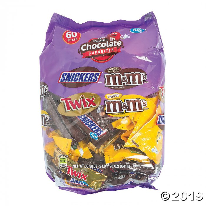 M&M® Mars® Kids' Favorites Chocolate Candy (60 Piece(s))