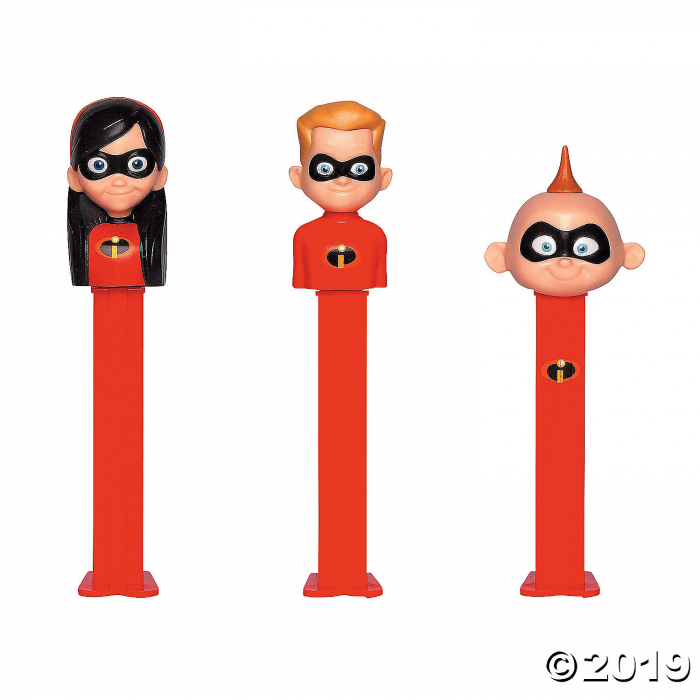 Pez® Incredibles 2 Hard Candy Dispensers (Per Dozen) Pez® Incredibles 2 Hard Candy Dispensers (Per Dozen)