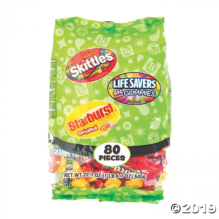 Wrigley's® Family Favorites Fun-Size Fruit Candy Packs (80 Piece(s))
