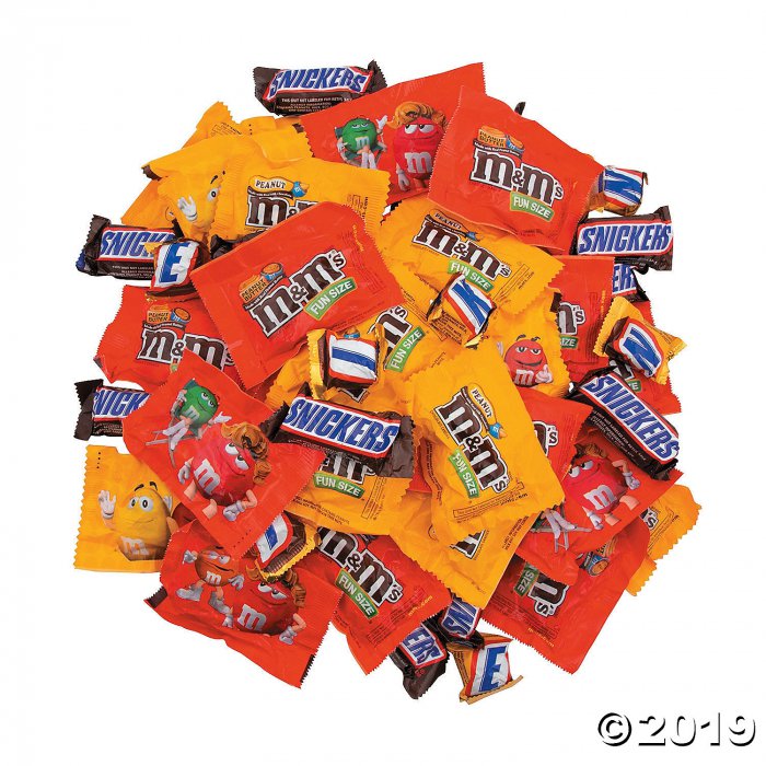 M and Ms Fun Size Peanut Chocolate Candy