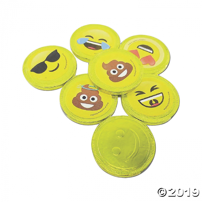 Bulk Fort Knox Emoji Expressive Coins - Box of 36 Bags (277 Piece(s))