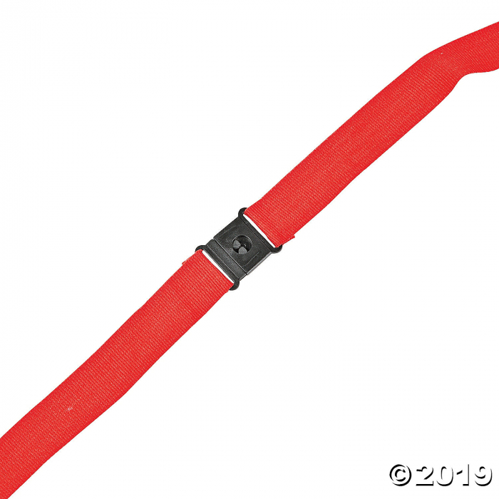 Red Nylon Lanyards (Per Dozen)