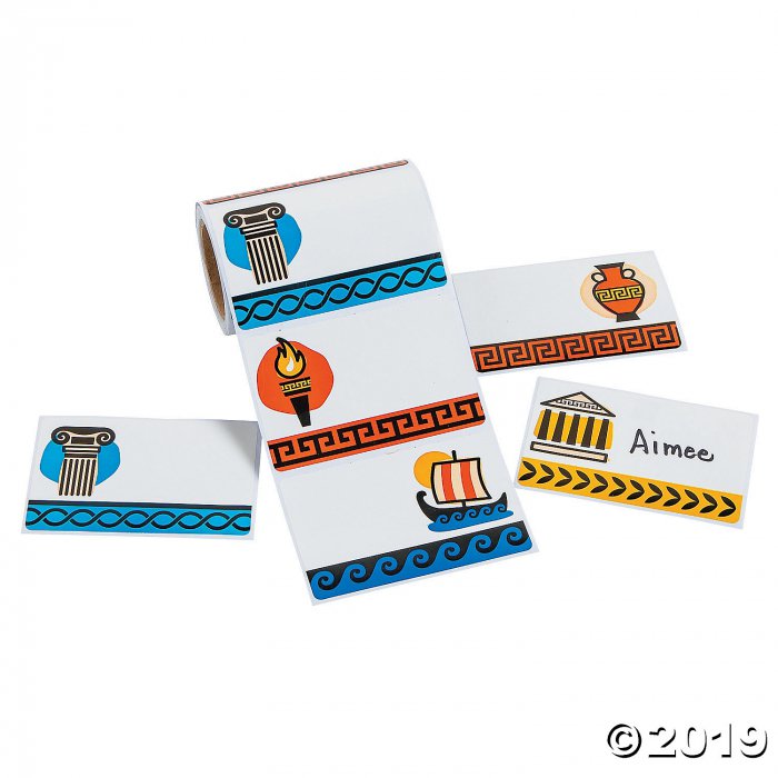 Athens VBS Name Tags/Labels (1 Roll(s))