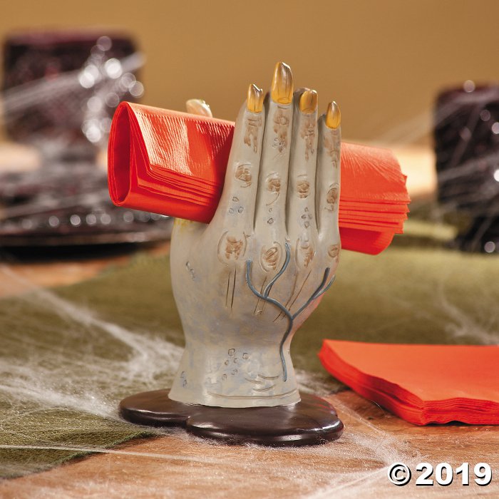 Zombie Hand Napkin Holder Halloween Decoration