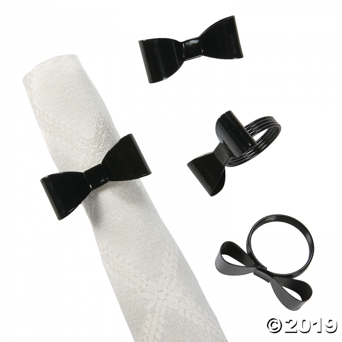 Bow Tie Napkin Rings (Per Dozen) Bow Tie Napkin Rings (Per Dozen)