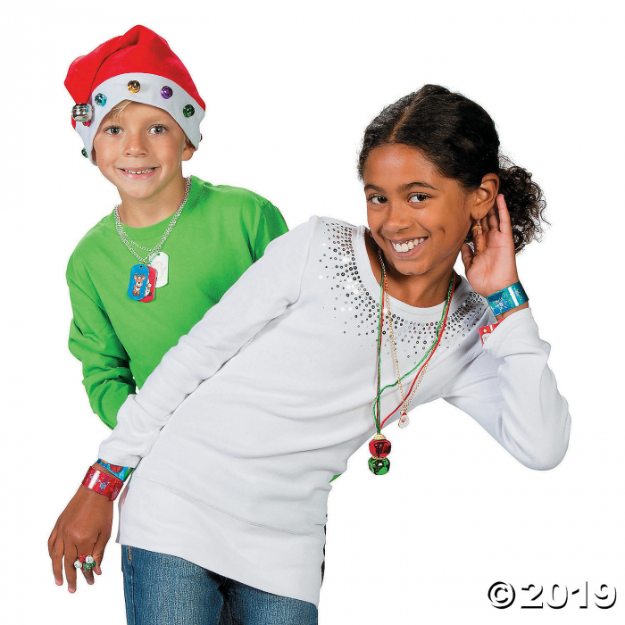 Jingle Bell Necklaces (Per Dozen)