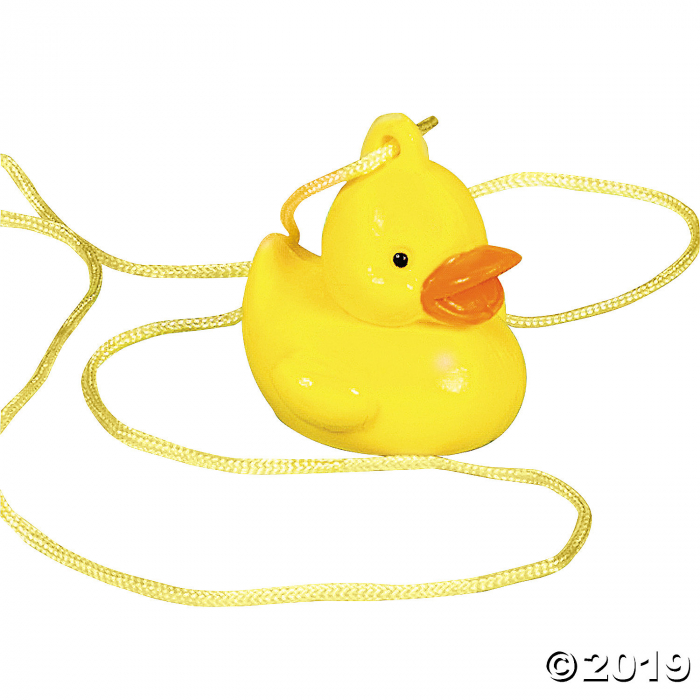 thumbnail image 2 of Miniblings Bath Duck Rubber Duck Necklace 2 of 11