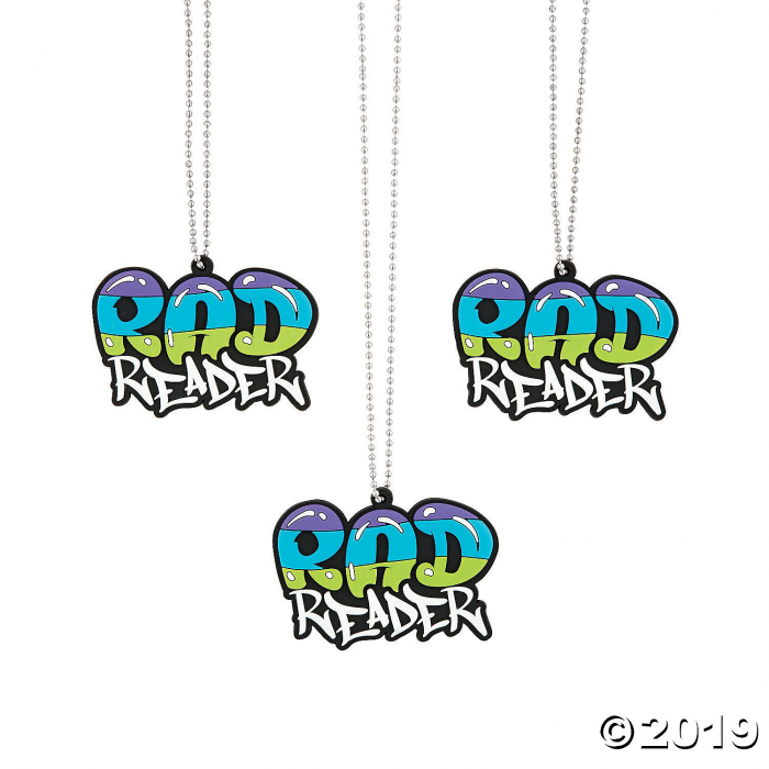 Rad Reader Necklaces (Per Dozen)