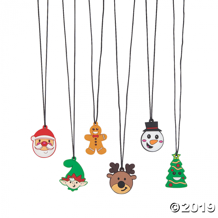 Christmas Character Necklaces (48 Piece(s))