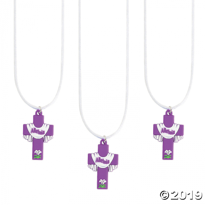 Easter Cross Necklaces (Per Dozen)