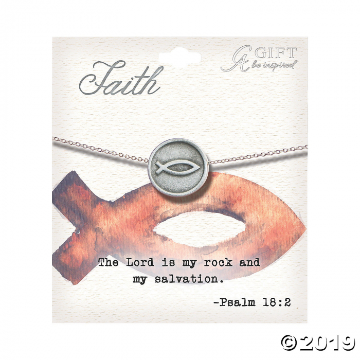 Ichthus Pendant Necklace (1 Piece(s))