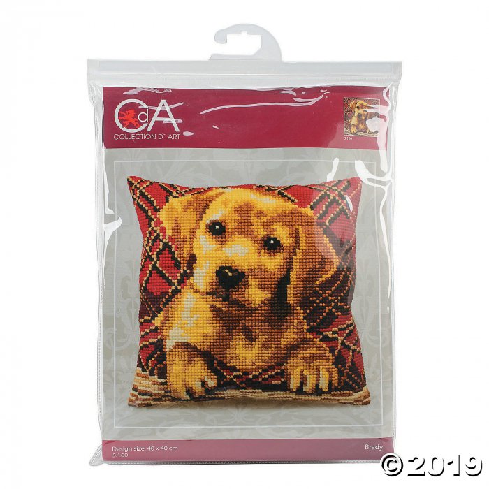 Collection D'Art Stamped Needlepoint Cushion Kit - Brady (1 Piece(s))