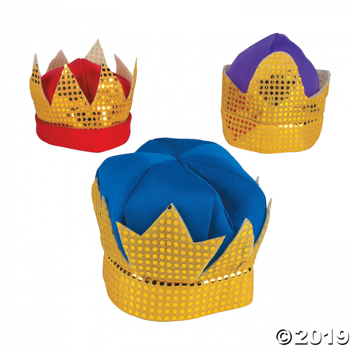 Child's Deluxe Kings' Crowns (1 Set(s))