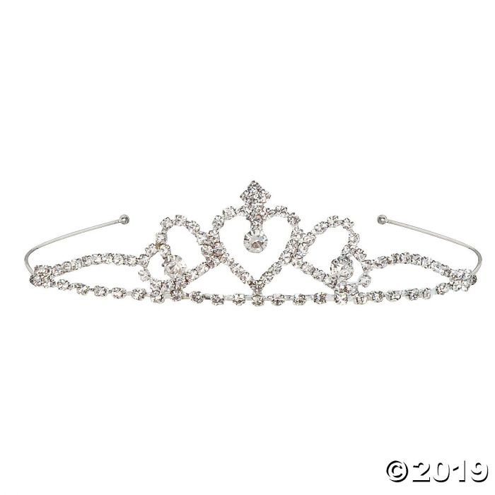 Leslie Royal Rhinestone Tiara (1 Piece(s)) Leslie Royal Rhinestone Tiara (1 Piece(s))