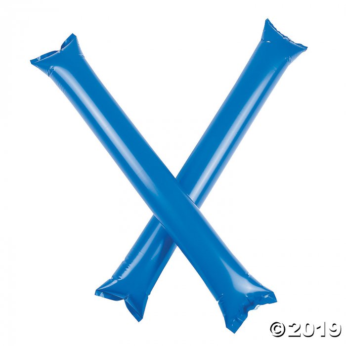 Inflatable Blue Boom Sticks (24 Piece(s))