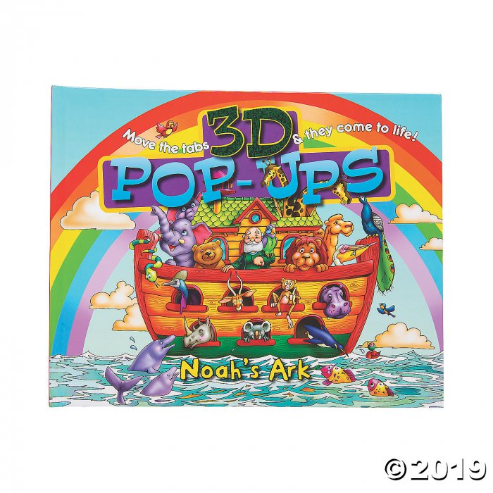 3D Noah's Ark Pop-Ups Book (1 Piece(s))