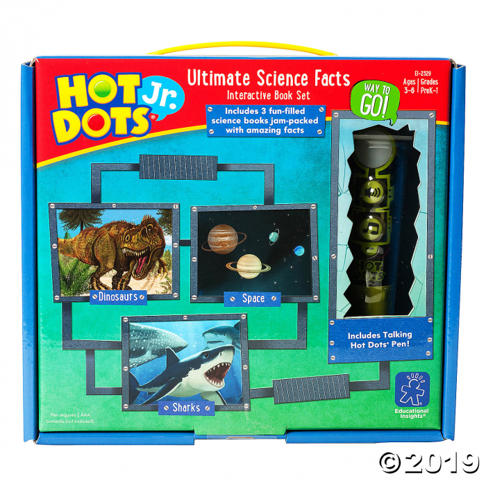 Hot Dots® Jr. Ultimate Science Facts Interactive Book Set With Pen (1 Set(s))