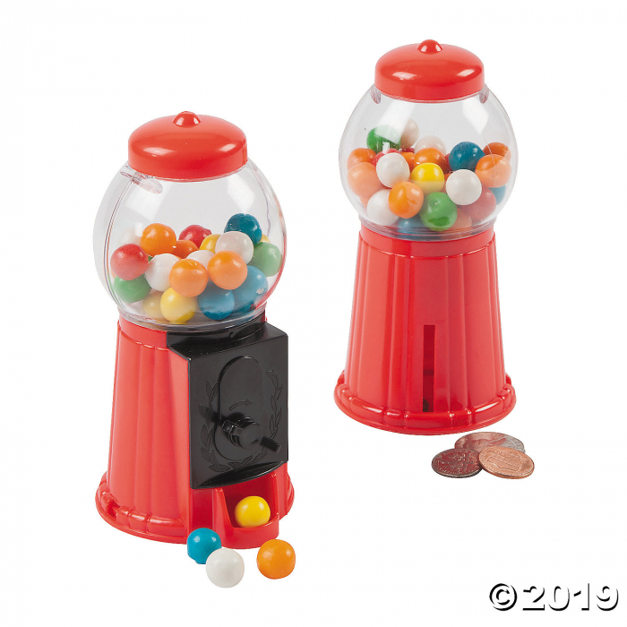 Gumball Machine Toy Banks with Gum (1 Set(s))