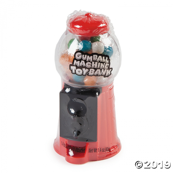 Gumball Machine Toy Banks with Gum (1 Set(s))