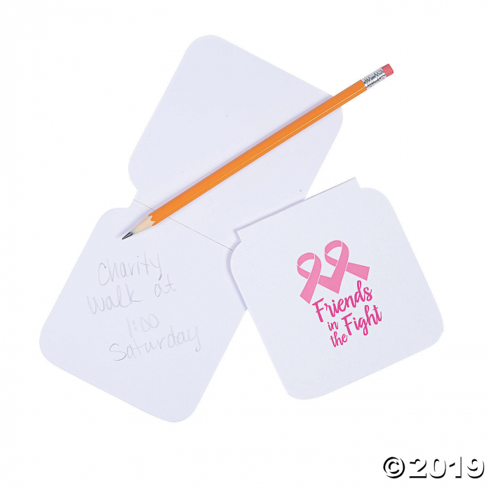 Friends in the Fight Pink Ribbon Notepads (24 Piece(s))