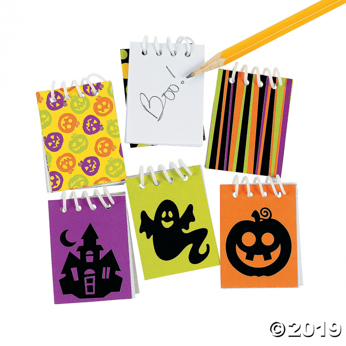 Iconic Halloween Mini Spiral Notepads (48 Piece(s))