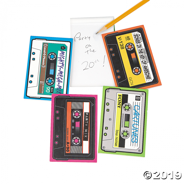 Cassette Shaped Notepads (24 Piece(s))