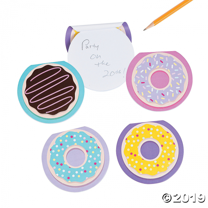 Donut Party Notepads (24 Piece(s)) Donut Party Notepads (24 Piece(s))