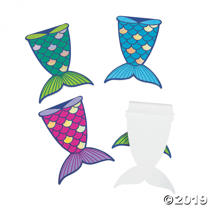 Mermaid Tail Foil Notepads (24 Piece(s))