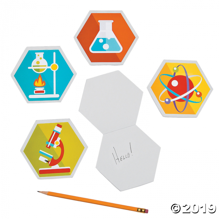 Science Party Laboratory Notepads (Per Dozen)