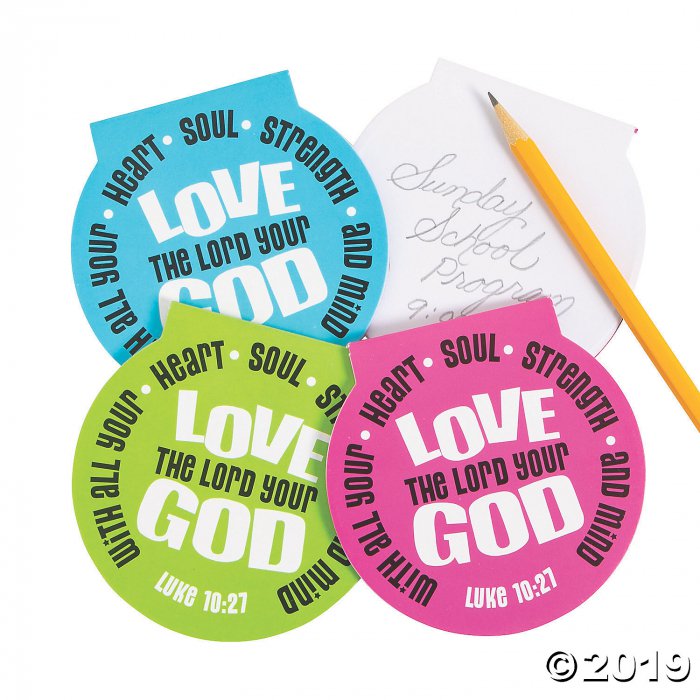 Love Your God Notepads (24 Piece(s))