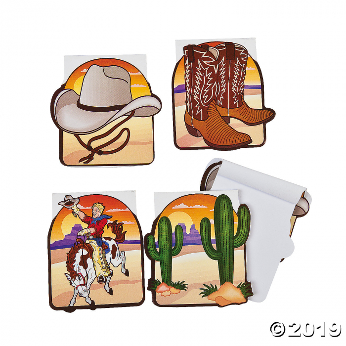 Cowboy Notepads (24 Piece(s))