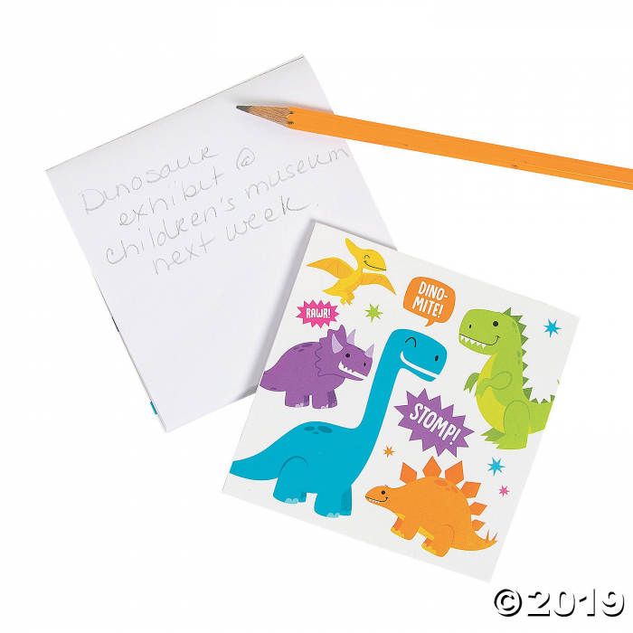 Trendy Dinosaur Notepads (24 Piece(s))