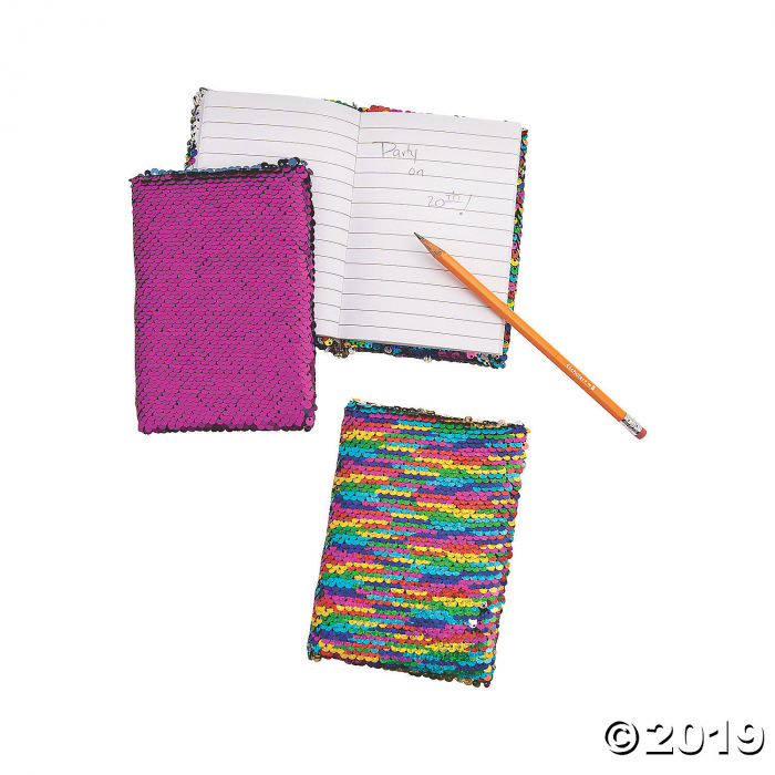Reversible Sequin Notebooks (6 Piece(s))
