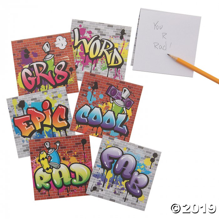 Graffiti Notepads (24 Piece(s))