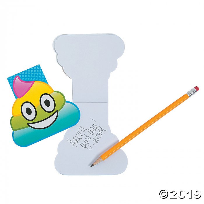 Rainbow Emoji Poop Notepads (24 Piece(s))
