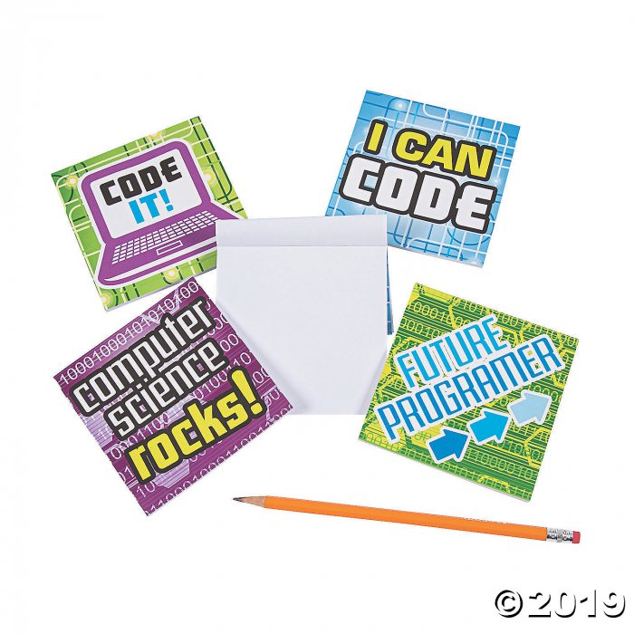 Coding Notepads (24 Piece(s))