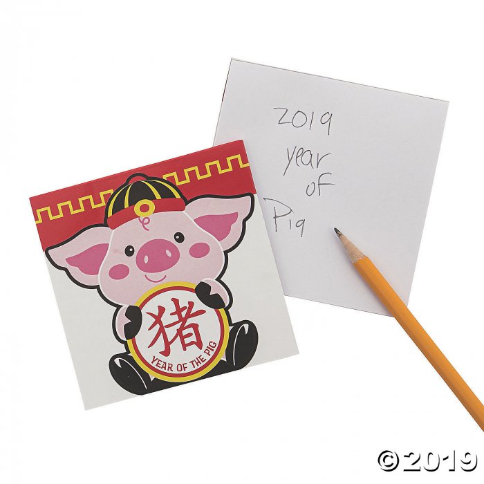 Year of the Pig Notepads (24 Piece(s))