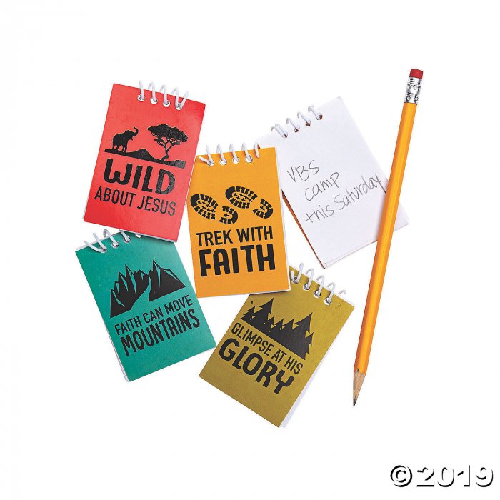 Mini Wild Encounters VBS Spiral Notepads (24 Piece(s))