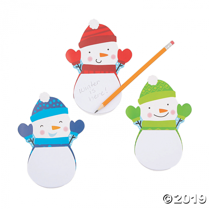 Snowman Notepads (24 Piece(s))