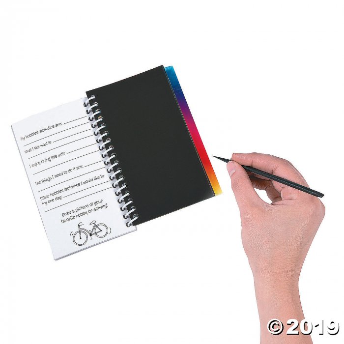 Magic Color Scratch All About Me Spiral Notebooks (3 Piece(s))