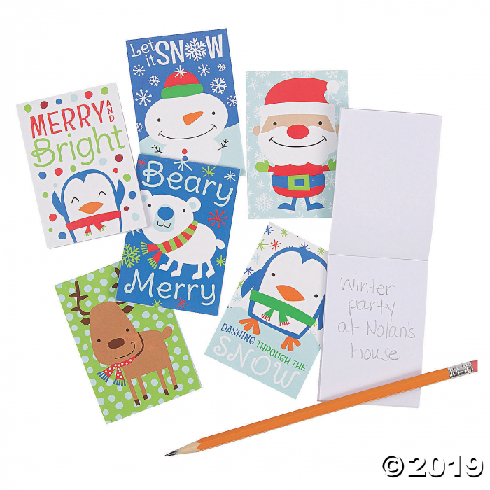 Christmas Mini Notepads (48 Piece(s))