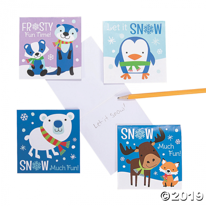 Winter Critter Notepads (24 Piece(s))