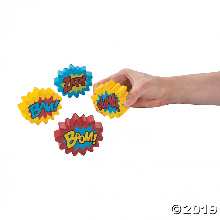 Superhero Stress Toys (Per Dozen)