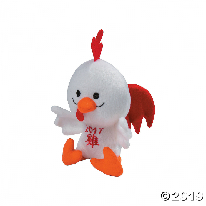 2017 Plush Chinese New Year Roosters (Per Dozen)