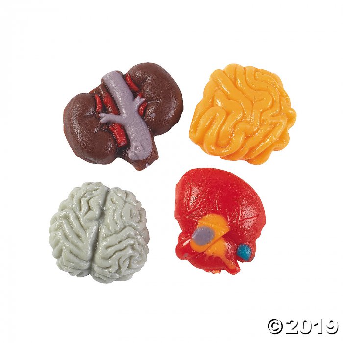 Halloween Body Parts Gummy Candy (38 Piece(s))