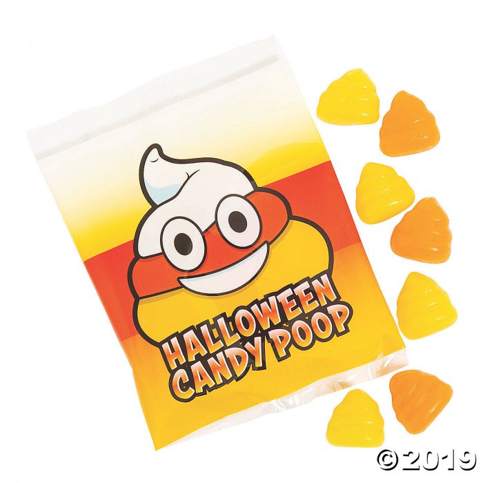 Halloween Candy Corn Poop Gummy Candy Fun Packs (1 Piece(s))