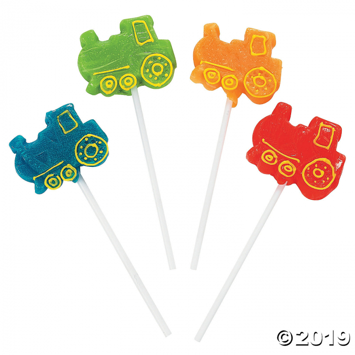 Train-Shaped Lollipops (Per Dozen)
